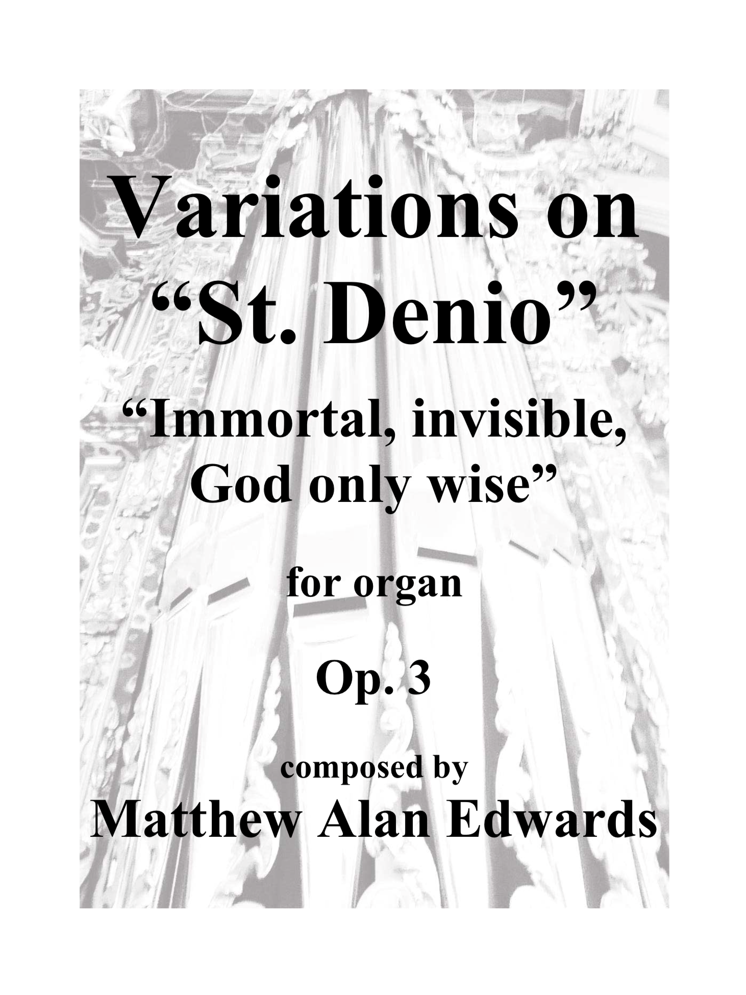Op. 3 Variations St Denio p01